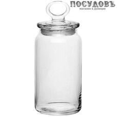 Pasabahce Kitchen Slim 96761B банка для хранения с крышкой, 1130 мл, стекло, Россия, в упаковке 2 пр.
