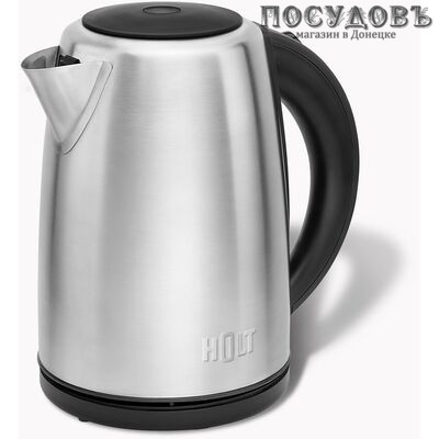 HOLT HT-KT-016 электрочайник, 2200 Вт, 1700 мл, сталь нержавеющая, цвет сатин