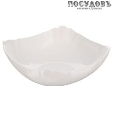 Luminarc Lotusia J1781 салатник, стекло упрочненное, цвет белый, Ø120 мм, Франция 1 шт.