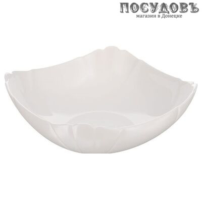Luminarc Lotusia J1781 салатник, стекло упрочненное, цвет белый, Ø120 мм, Франция 1 шт.