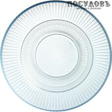 Luminarc Louison L6350 тарелка десертная, стекло упрочненное, цвет прозрачный, Ø190 мм, Франция 1 шт.