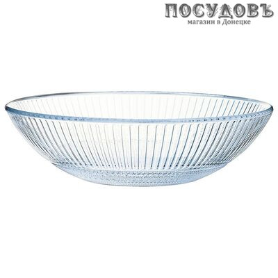 Luminarc Louison N2420 салатник, стекло упрочненное, цвет прозрачный, Ø260 мм, Франция 1 шт.