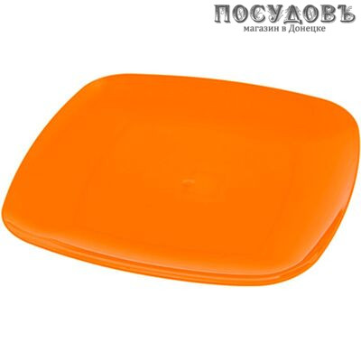 Полимербыт 3529 тарелка десертная, полипропилен, 240×240 мм