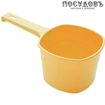 Полимербыт 815 (8159) ковш объемом 1,5 л, полипропилен, Россия, 1 шт.