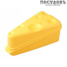 Phibo 4312951 контейнер для сыра с крышкой, цвет желтый, 198×106×75 мм, полипропилен