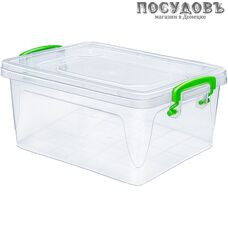 Эльфпласт Fresh Box Slim 237 контейнер с крышкой, полипропилен, 410×285×175 мм, 13 л