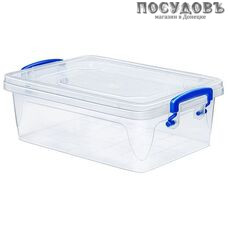 Эльфпласт Fresh Box Slim 240 контейнер с крышкой, полипропилен, 255×173×85 мм, 2000 мл