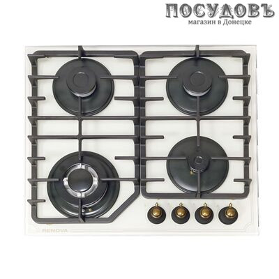 Renova TG-GICBGS4 панель варочная газовая, цвет ретро бежевый