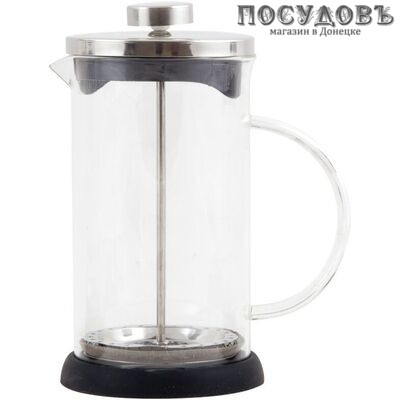 Mallony Nero 950066 френч-пресс, стекло, 600 мл, черный