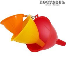 Mallony 985863 воронки в наборе, полипропилен, 3 шт.