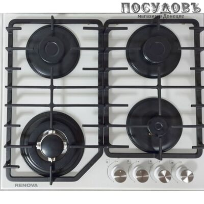 Renova TG-GICWS3 панель варочная газовая, цвет белый
