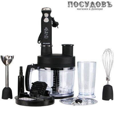 WillMark WHB-1103BCS блендер многофункциональный, 1000 Вт, 2000 мл, цвет черный