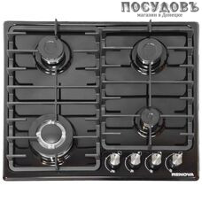 Renova TG-MICBS2 панель варочная газовая, цвет черный Renova TG-MICBS2 панель варочная газовая, цвет черный