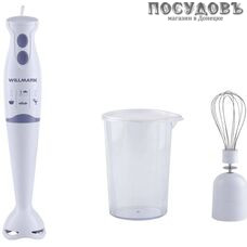 WillMark PHB 512W блендер с венчиком и стаканом, 500 Вт, цвет белый