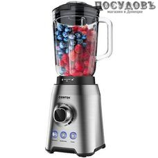 Centek CT-1329 блендер стационарный, 2000 Вт, 1750 мл, цвет черный с серым