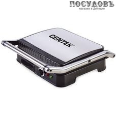 Centek CT-1464 гриль электрический 297×235 мм, 2000 Вт, цвет металлик с черным Centek CT-1464 гриль электрический 297×235 мм, 2000 Вт, цвет металлик с черным
