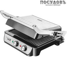 Centek CT-1466 гриль электрический 340×230 мм, 2000 Вт, цвет металлик с черным Centek CT-1466 гриль электрический 340×230 мм, 2000 Вт, цвет металлик с черным