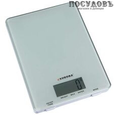 Aurora AU4300 весы кухонные-платформа, 18×150×220 мм, до 5,0 кг, цвет белый, гарантия 1 год