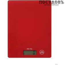 WillMark WKS-511D весы кухонные-платформа, 203×153 мм, до 5,0 кг, цвет красный, гарантия 1 год WillMark WKS-511D весы кухонные-платформа, 203×153 мм, до 5,0 кг, цвет красный, гарантия 1 год