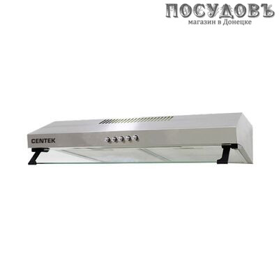 Centek CT-1800-60 SS вытяжка кухонная подвесная, сталь нержавеющая, ширина 595 мм, 82 Вт, стальной
