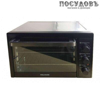WillMark 0-42BK электрическая печь отдельностоящая 1800 Вт 42 л, с грилем, без конфорок, черная