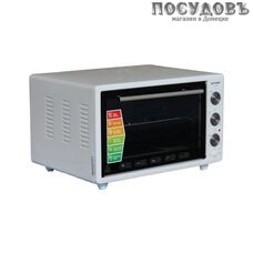 Optima ОТ-36WP электрическая печь отдельностоящая 1400 Вт 36 л, с грилем, без конфорок, белая