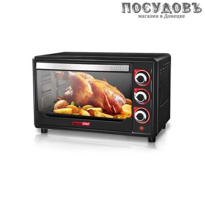 Centek CT-1530-36 электрическая печь отдельностоящая 1600 Вт 36 л, без гриля, без конфорок, черная