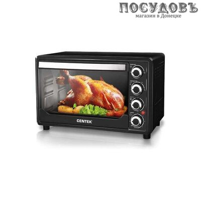 Centek CT-1530-36 Convection электрическая печь отдельностоящая 1600 Вт 36 л, с конвекцией, без конфорок, черная