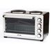Optima ОH-302 Bl/R электрическая печь отдельностоящая 3100 Вт 30 л, без гриля, 2 конфорки, черно-красный Optima ОH-302 Bl/R электрическая печь отдельностоящая 3100 Вт 30 л, без гриля, 2 конфорки, черно-красный