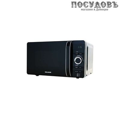 WillMark WMO-207DH отдельностоящая микроволновая печь, 700 Вт, 20 л, черная