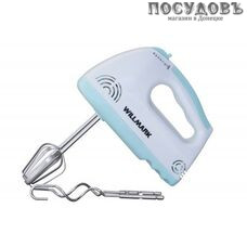 WillMark WHM-210 миксер ручной, 200 Вт, 5 скоростей, цвет бирюзовый