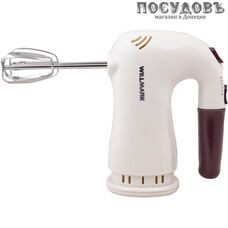 WillMark WHM-300 миксер ручной, 300 Вт, 5 скоростей, цвет бордовый