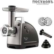 Moulinex ME686832 мясорубка электрическая 2200 Вт, 4,5 кг/мин, цвет темно-серый