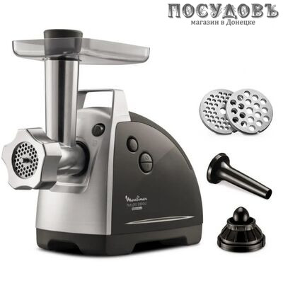 Moulinex ME686832 мясорубка электрическая 2200 Вт, 4,5 кг/мин, цвет темно-серый