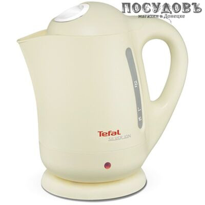 Tefal Silver Ion BF925232 электрочайник, 2400 Вт, 1700 мл, пластик термостойкий, бежевый