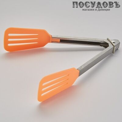 Webber BE-1502Y, щипцы кулинарные, 180 мм, нейлон, цвет персиковый