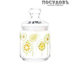 Luminarc Cotton Flower Q4102 банка для хранения с герметичной крышкой, 500 мл, стекло