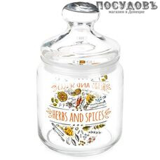 Luminarc Herbs & Spices Q4178 банка для хранения с герметичной крышкой, 500 мл, стекло