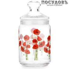 Luminarc Hypnosis P7801 банка для хранения с герметичной крышкой, 1000 мл, стекло