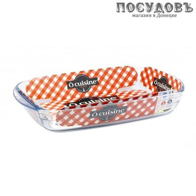 Pyrex 248BC00/1046/1146 блюдо для запекания, стекло жаропрочное, 350×220 мм, 2600 мл
