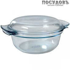 Pyrex Classic 108A000N-2017 кастрюля с крышкой, стекло жаропрочное, 2100 мл, 2 пр.