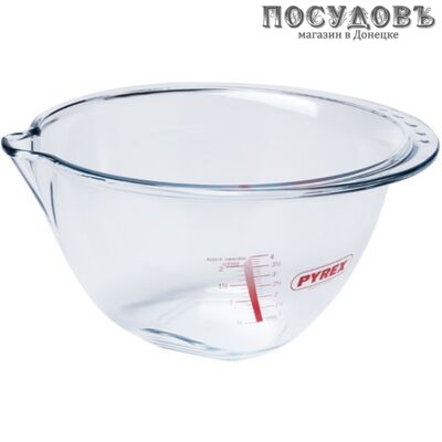 Pyrex Classic Expert Bowl 185B000 миска, стекло жаропрочное, 4200 мл