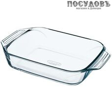 Pyrex Optimum 409B000/7046 форма для запекания, стекло жаропрочное, 390×250 мм, 3800 мл