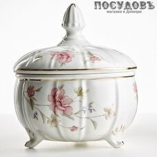 Beatrix Сан-Марино МН003E сахарница с крышкой, 470 мл, фарфор, в упаковке 2 пр.