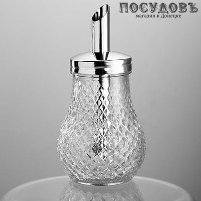 Webber BE-0071 сахарница с дозатором, Ø75×150 мм, 250 мл, стекло, Россия 1 шт.