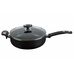 Калитва Black Stone 3862635 сотейник с крышкой Ø260×75 мм, алюминий штампованный, мраморное покрытие Teflon Infinity, съемная ручка Калитва Black Stone 3862635 сотейник с крышкой Ø260×75 мм, алюминий штампованный, мраморное покрытие Teflon Infinity, съемная ручка