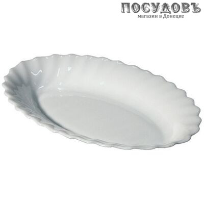 Luminarc Trianon 66516/4126 селедочница, стекло, Ø220 мм, Франция 1 шт.