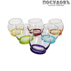 Bohemia Crazy B25250-390S20201A-D4718, стакан 390 мл, богемское стекло, в упаковке 6 шт.