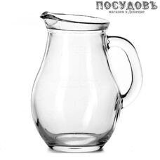 Pasabahce Bistro 80102SLB, кувшин без крышки 1000 мл, стекло
