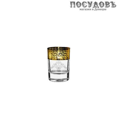 Гусь-Хрустальный Барокко EAV63-837, стопка 60 мл, стекло, в упаковке 6 шт.